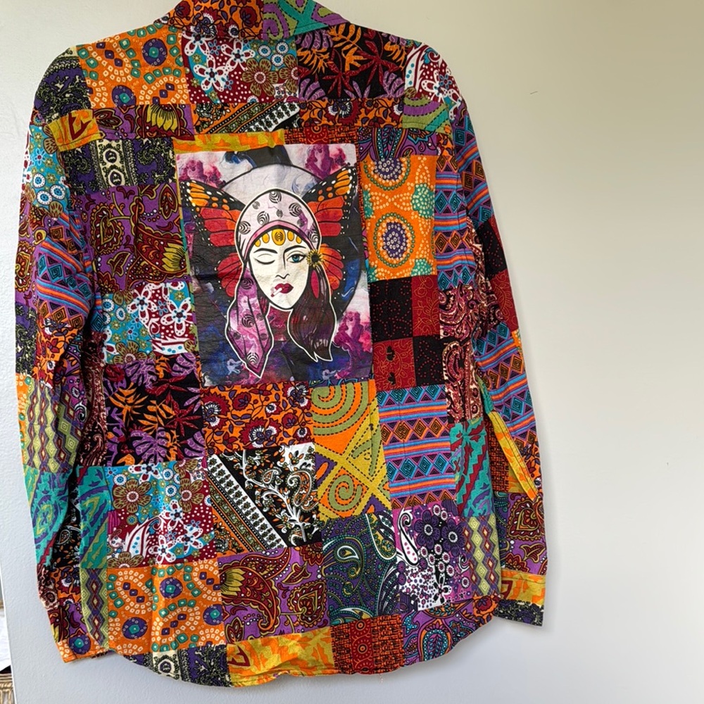 Custom Bassnectar Colorful Patchwork Shirt